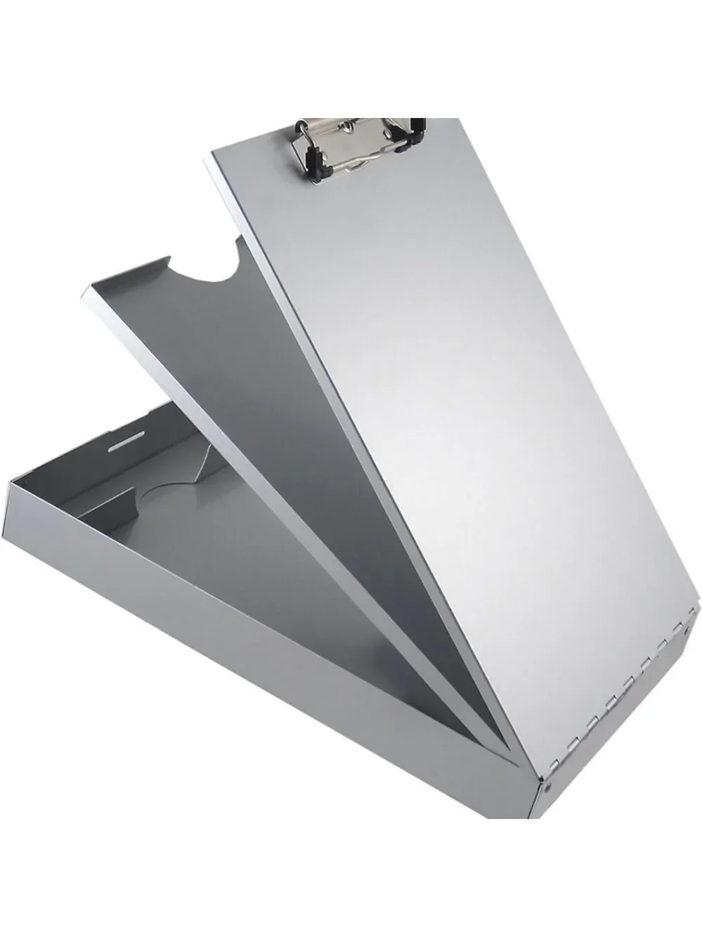 Saunders Metal Clipboard with Storage - Letter Size Heavy Duty Contractor Grade